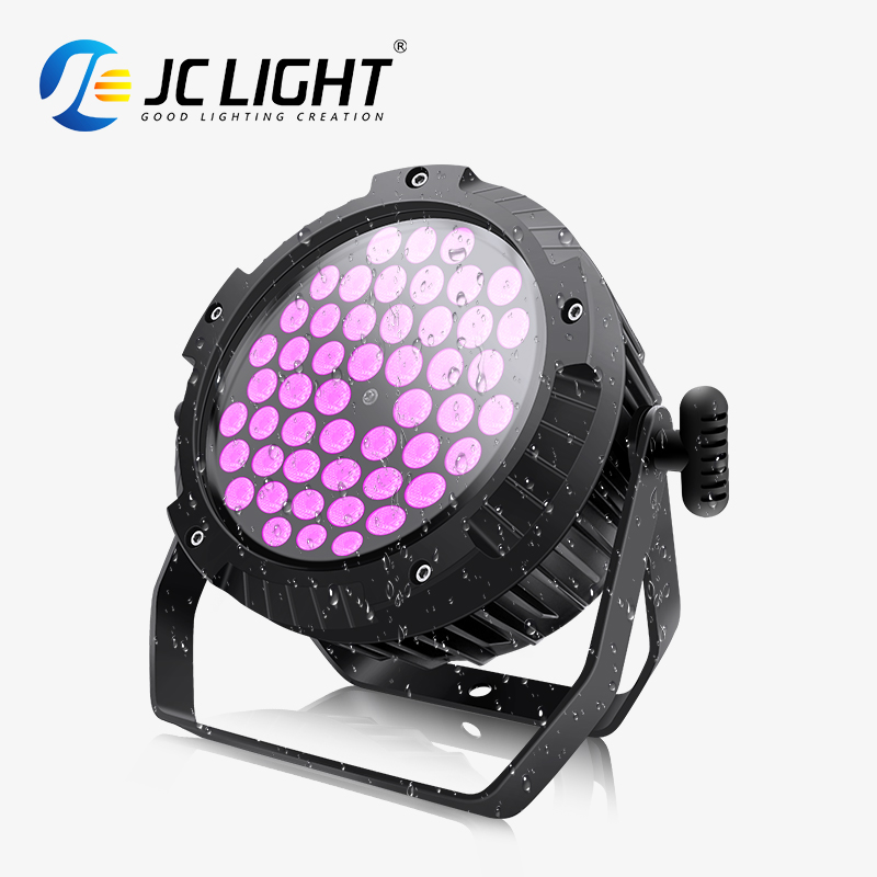 Waterproof 54*3W LED flat par light D24