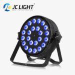 24pcs led flat par light D5