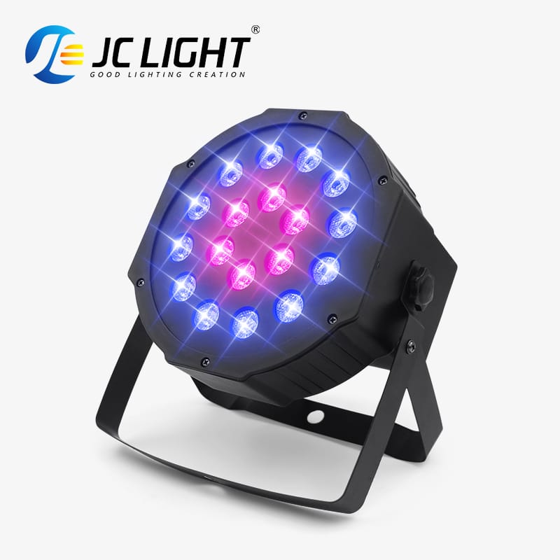 18pcs LED mini par light D7