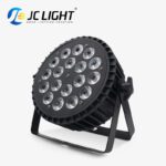 18pcs Led flat par light D10