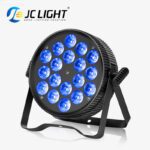 18pcs led flat par light D4