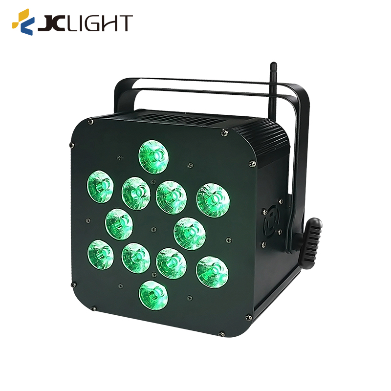 WIRELESS BATTERY DMX LED PAR UP LIGHT 6/9/12*18W Eternal Lighting cube Echo