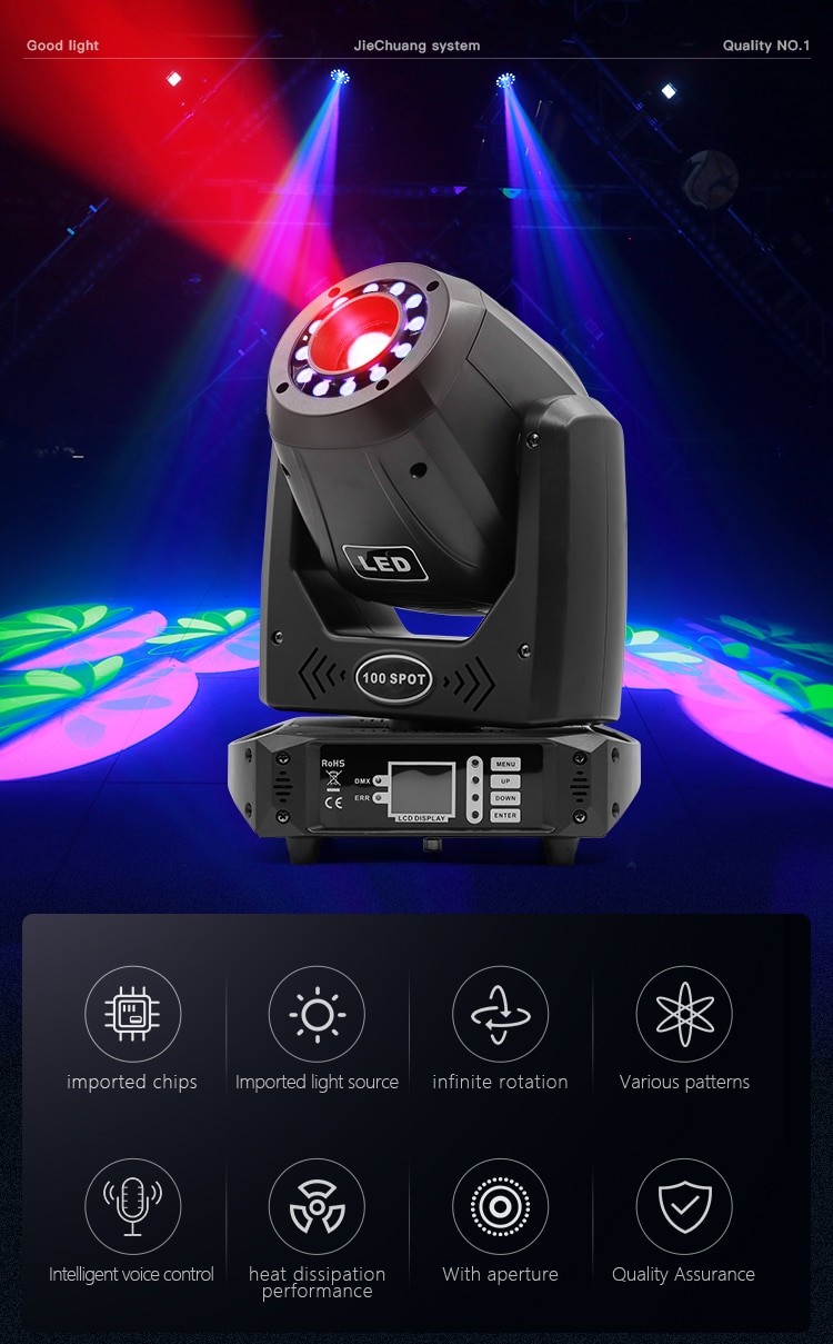 100/150/200W LED 3IN1 5-FACET PRISM MOVING LIGHT