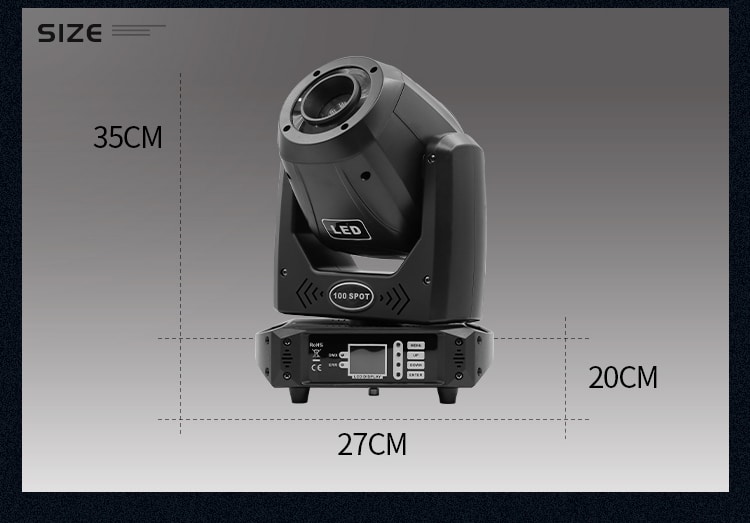 100/150/200W LED 3IN1 5-FACET PRISM MOVING LIGHT