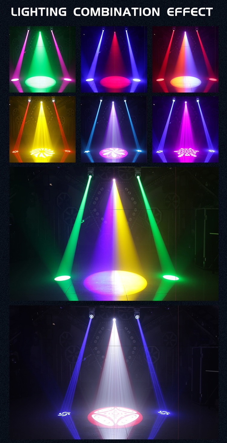 100/150/200W LED 3IN1 5-FACET PRISM MOVING LIGHT