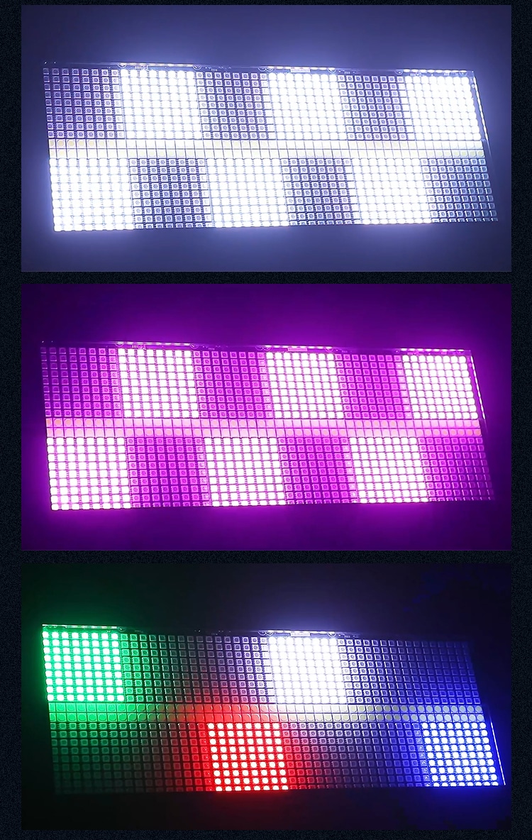 12 SEGMENT STROBE MOVING HEAD LIGHT