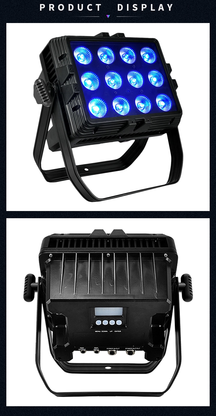 WATERPROOF WIRELESS BATTERY LED CITY COLOR LIGHT