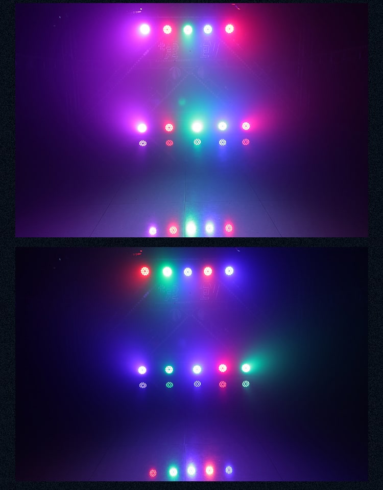 18PCS LED FLAT PAR LIGHT