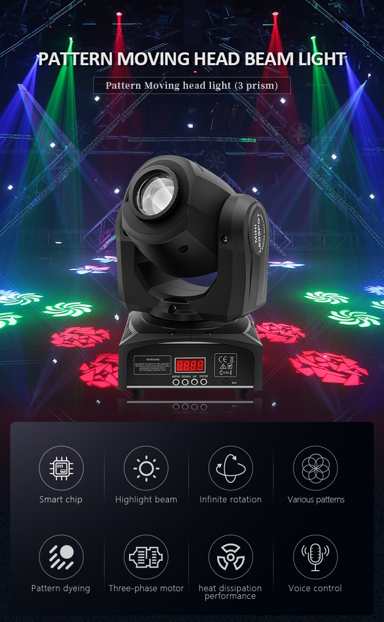 10/30/60/90W MINI LED SPOT MOVING HEAD LIGHT