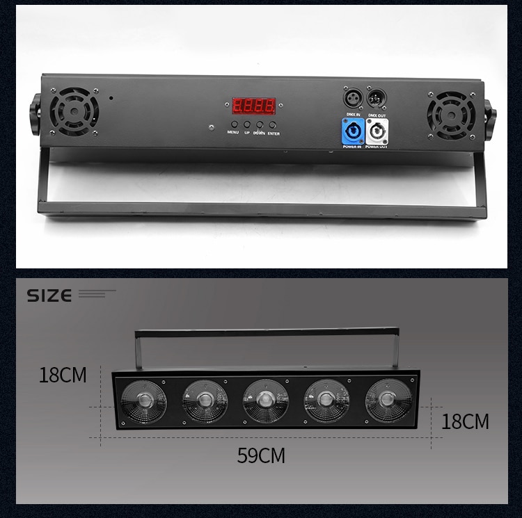 5PCS 3IN1 LED MATRIX LIGHT