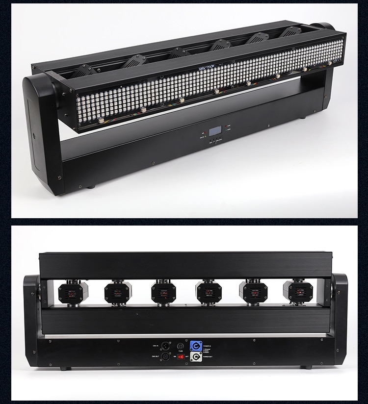 SIX HEADS 3IN1 DOT MATRIX LASER LIGHT