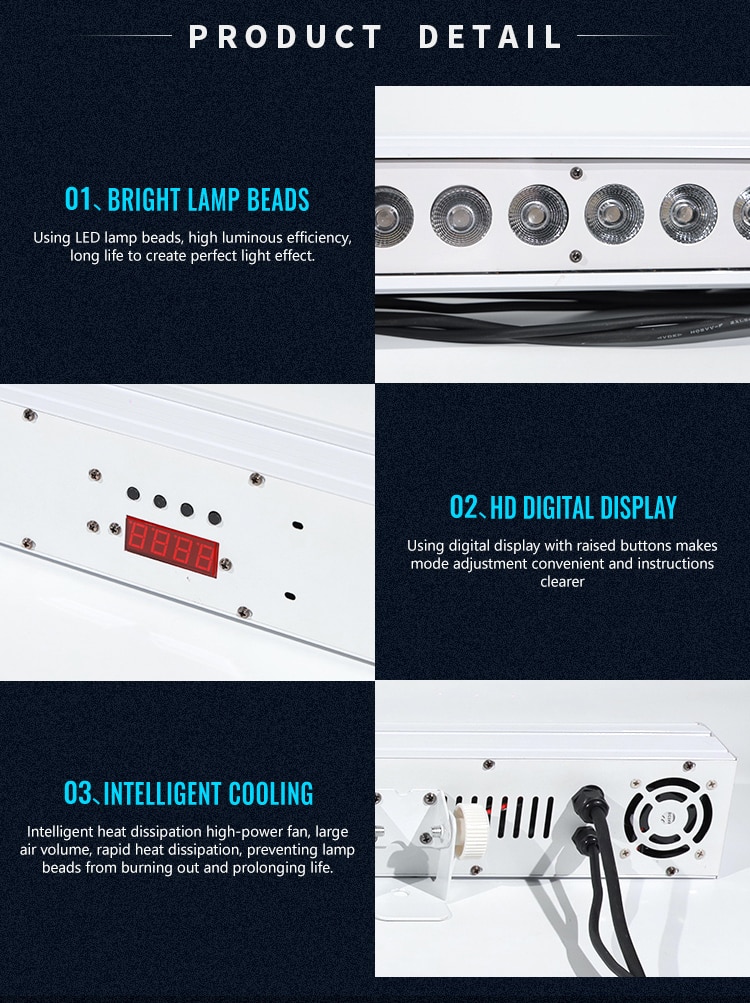 (OPTIONAL)24PCS LED WALL WASH LIGHT