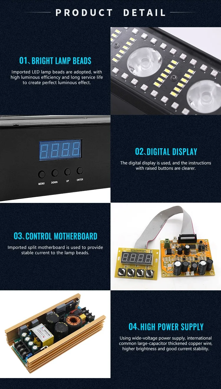 12/14PCS 3IN1 LED MATRIX LIGHT