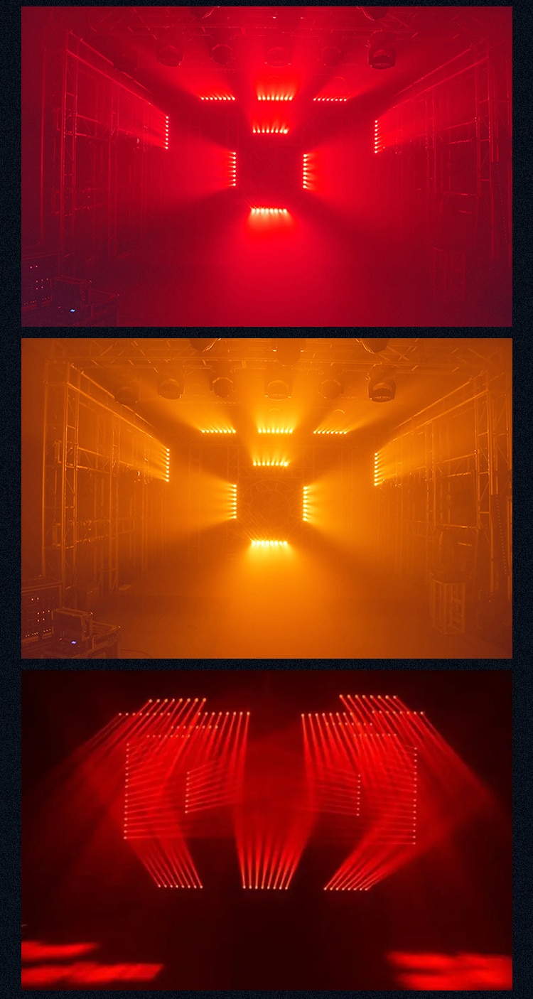 SIX HEADS 3IN1 DOT MATRIX LASER LIGHT