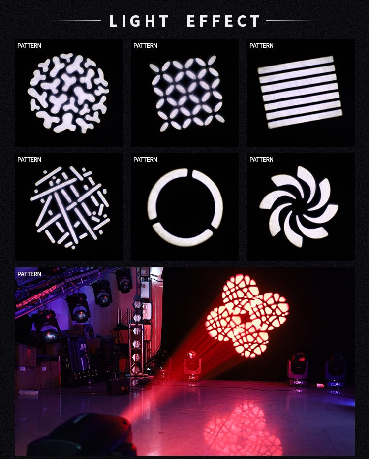 LED 3IN1 200/250/300 SPOT MOVING HEAD LIGHT 6