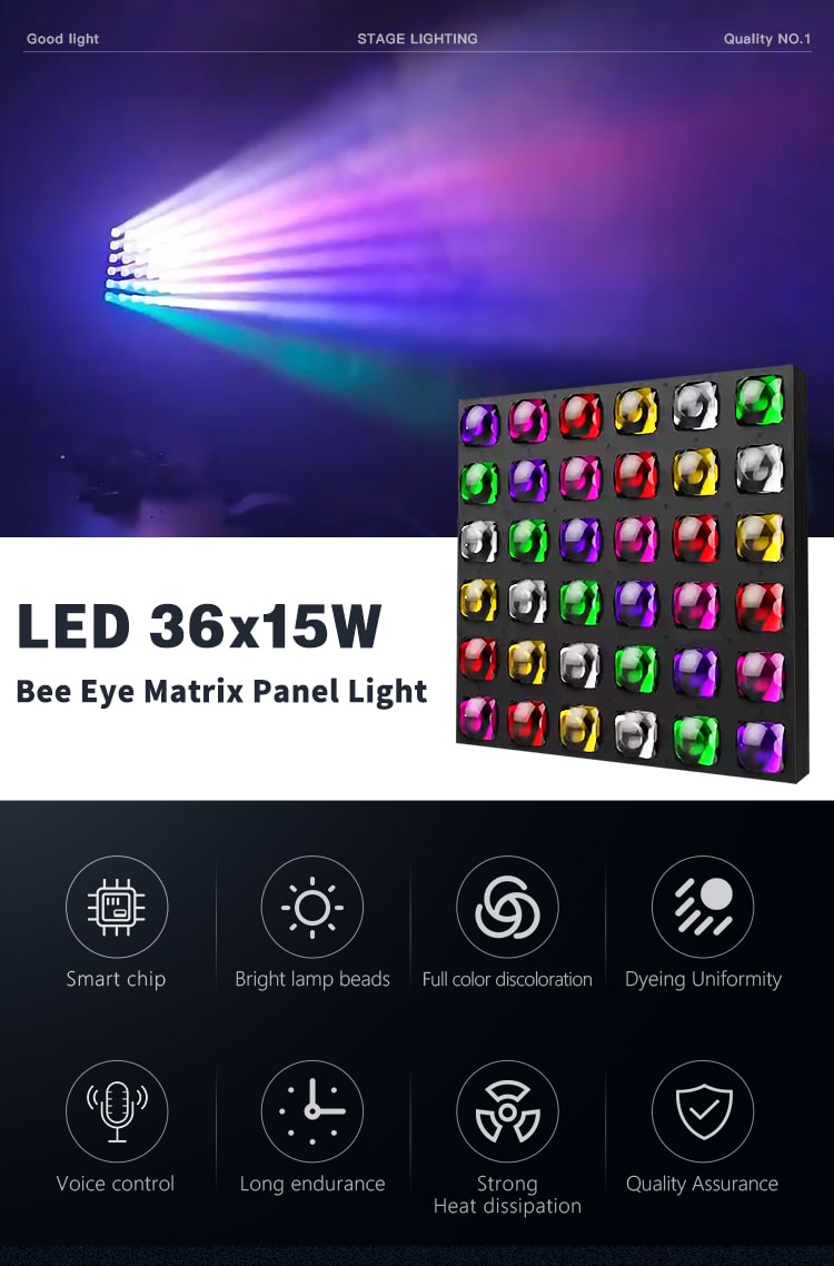 36PCS LED MATRIX BACKGROUND LIGHT
