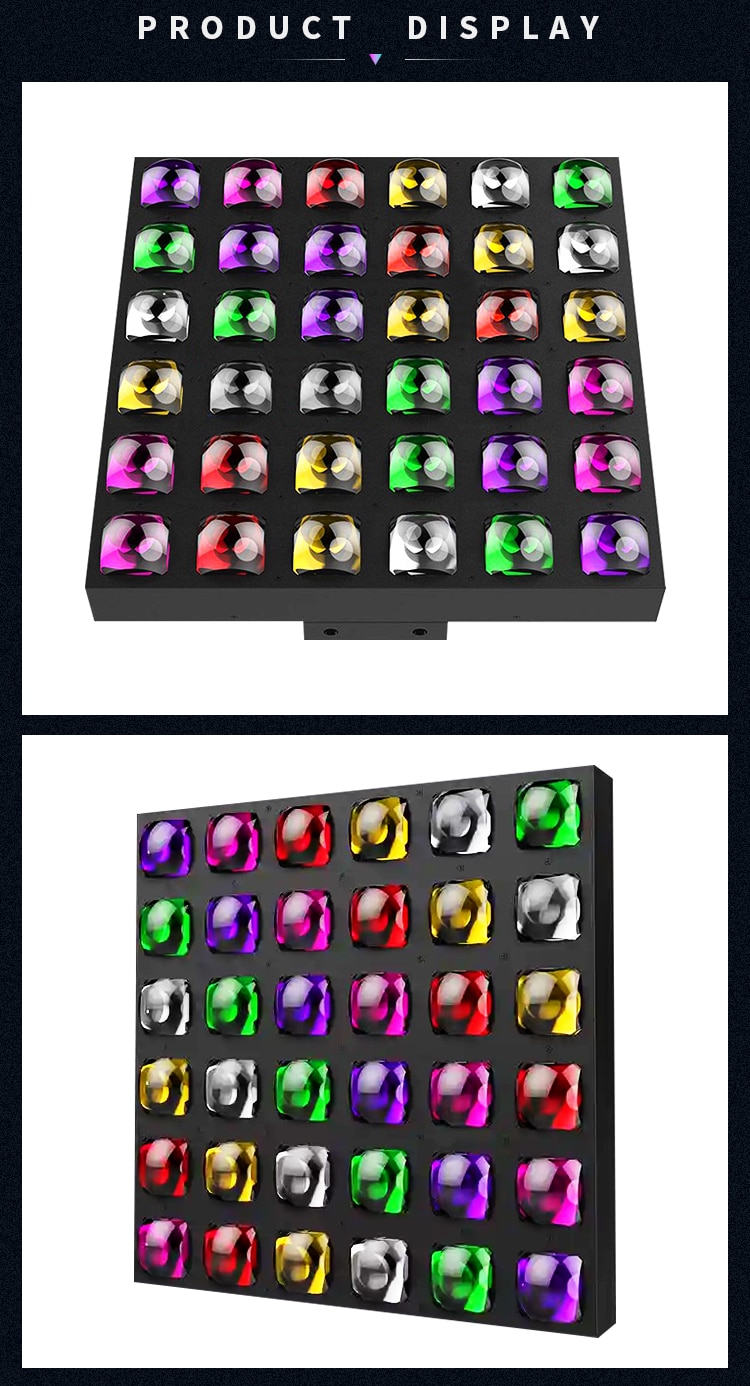 36PCS LED MATRIX BACKGROUND LIGHT