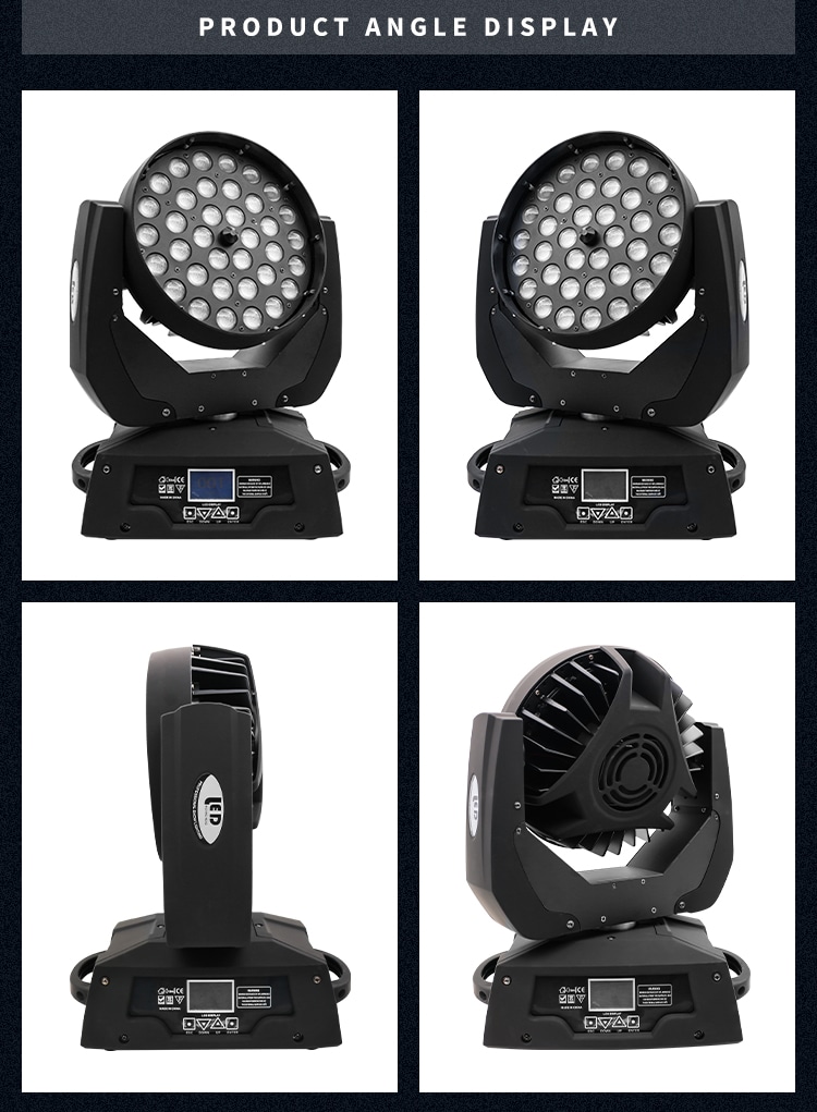 36PCS*10/12/15W MOVING HEAD PAR LIGHT