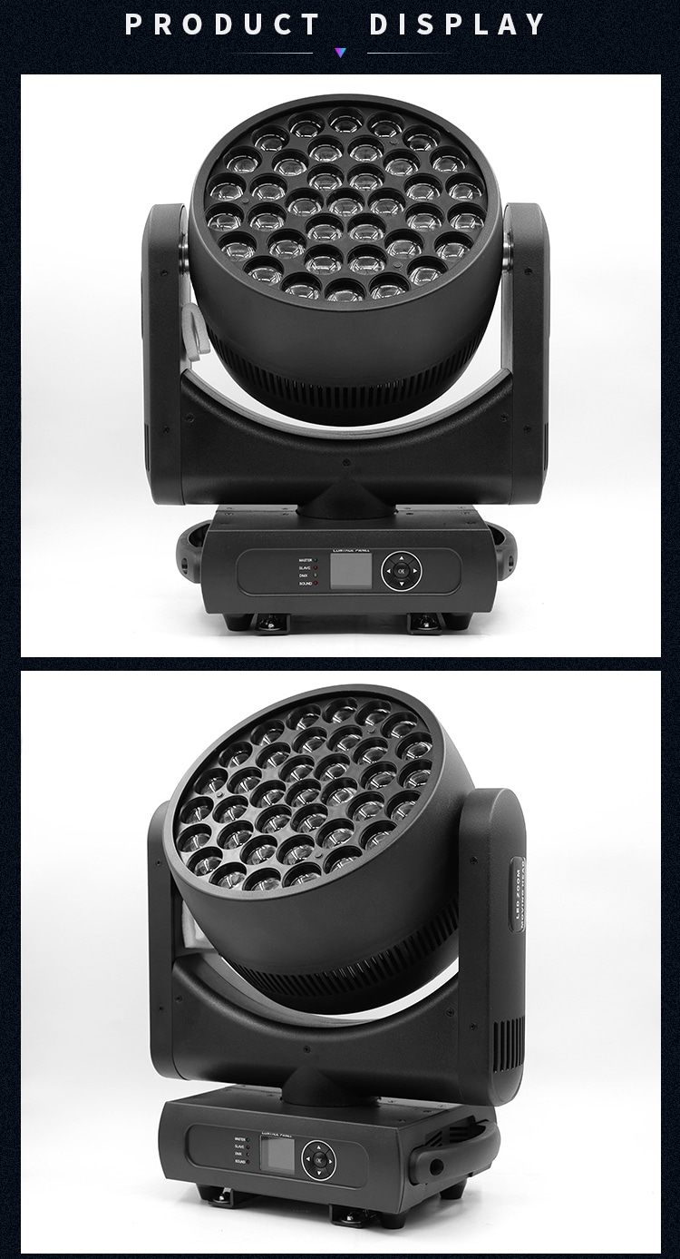 37*15/25W LED ZOOM WASH MOVING HEAD LIGHT