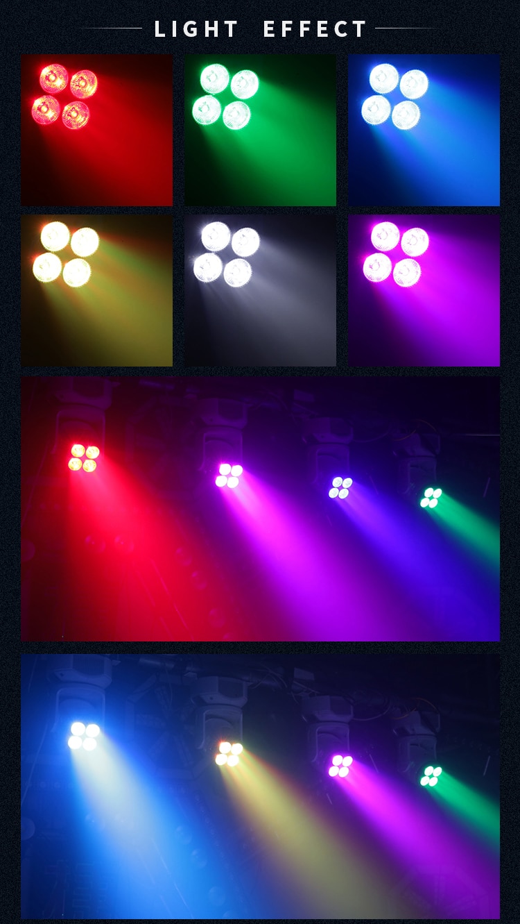 4 EYES 100W LED MINI WASH MOVING HEAD