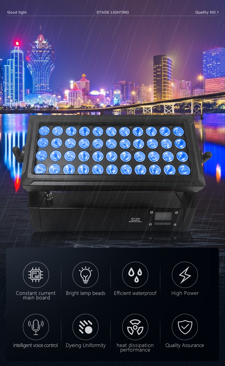 WATERPROOF 36/40/44/48 PCS CITY COLOR WASH LIGHT