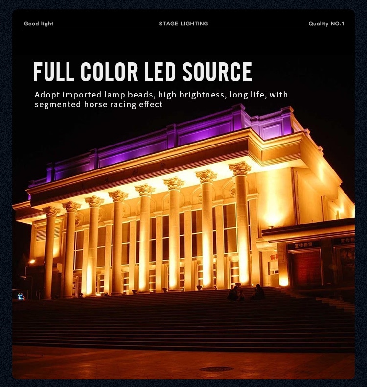 WATERPROOF 48PCS CITY COLOR WASH LIGHT