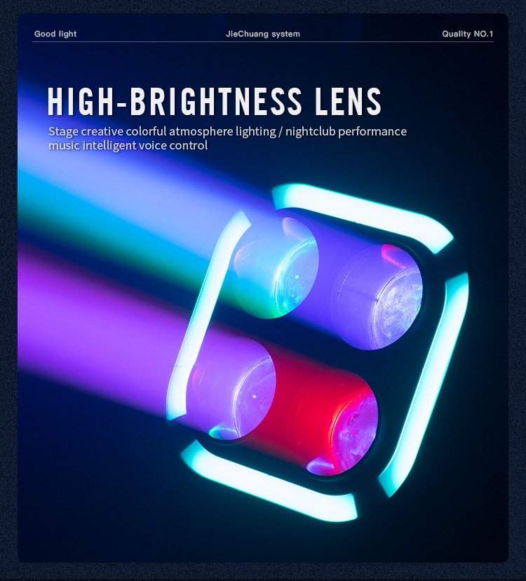 4*60W LED FOCUSING MINI MOVING HEAD LIGHT