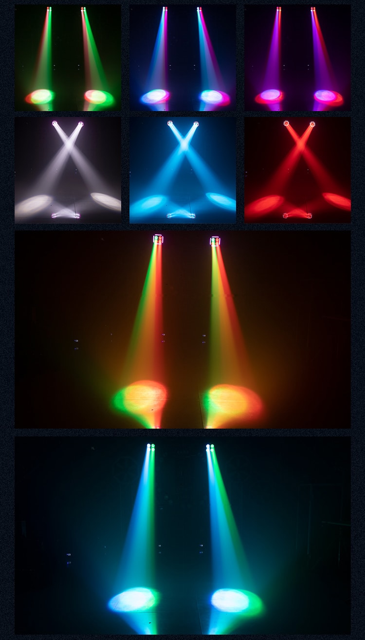 4*60W LED FOCUSING MINI MOVING HEAD LIGHT