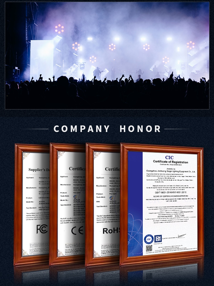 a 7PCS RETRO STAGE LIGHT