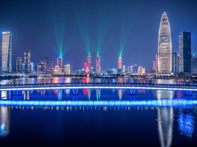 Landmark building lighting project case