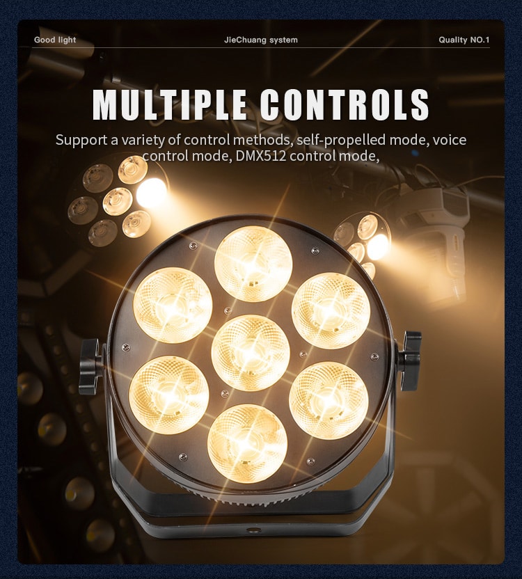 7 EYES FLAT COB PAR LIGHT