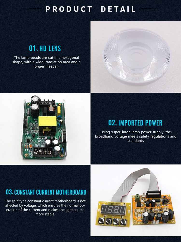 7 EYES FLAT COB PAR LIGHT