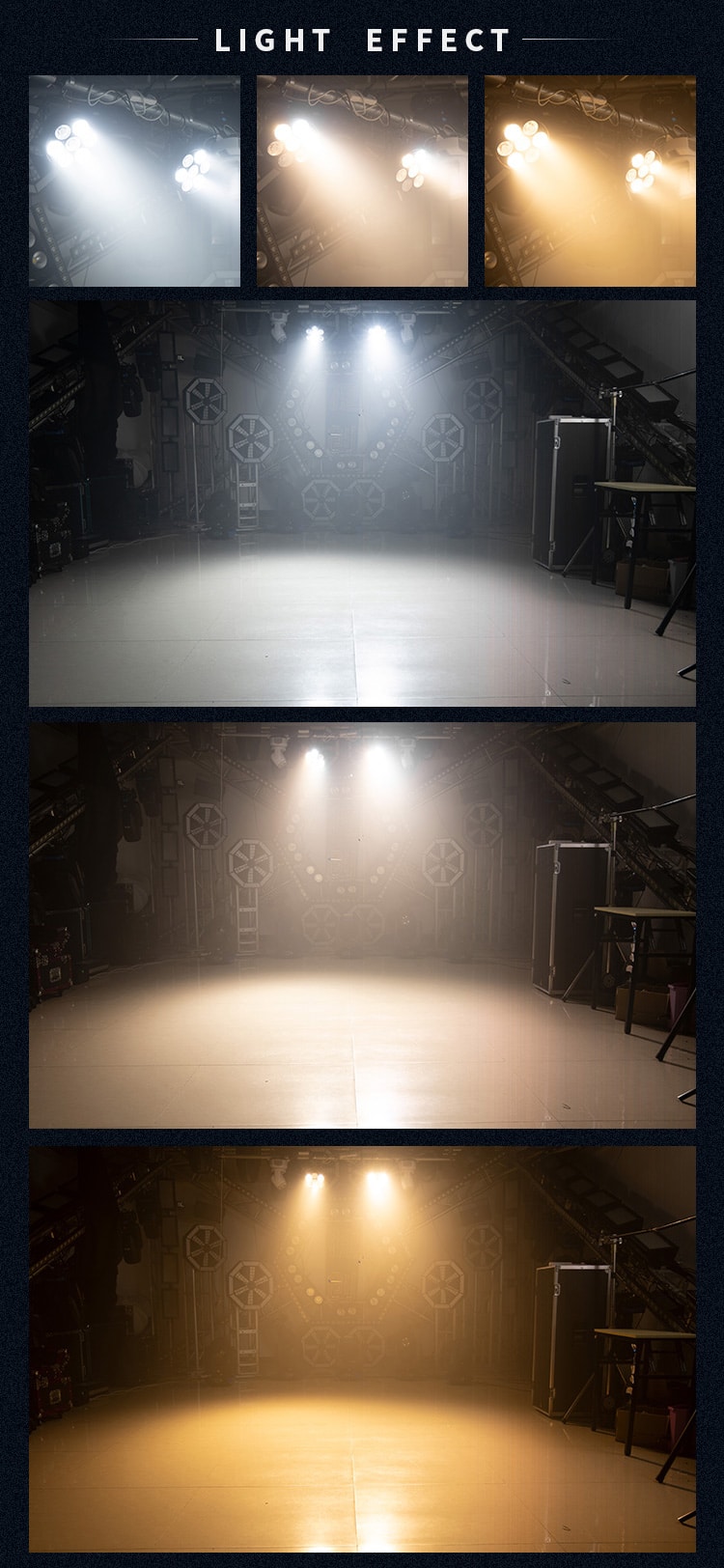 7 EYES FLAT COB PAR LIGHT