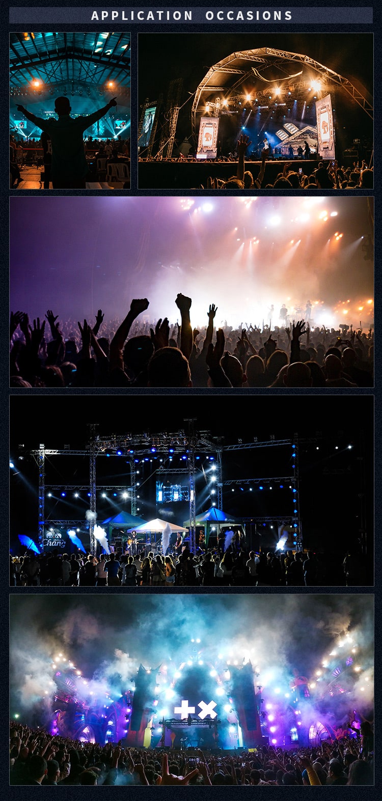 7 EYES FLAT COB PAR LIGHT