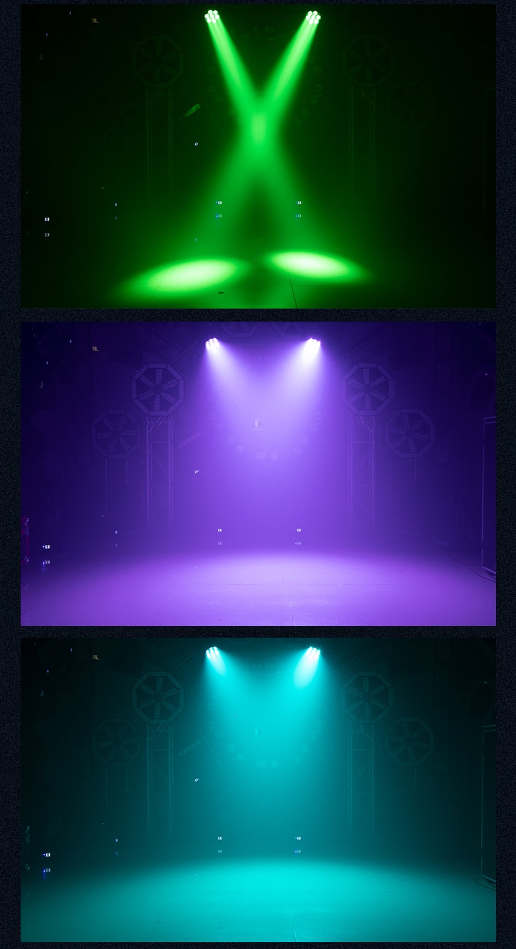 7PCS*15/40W BEE EYES MINI LED ZOOM MOVING HEAD LIGHT