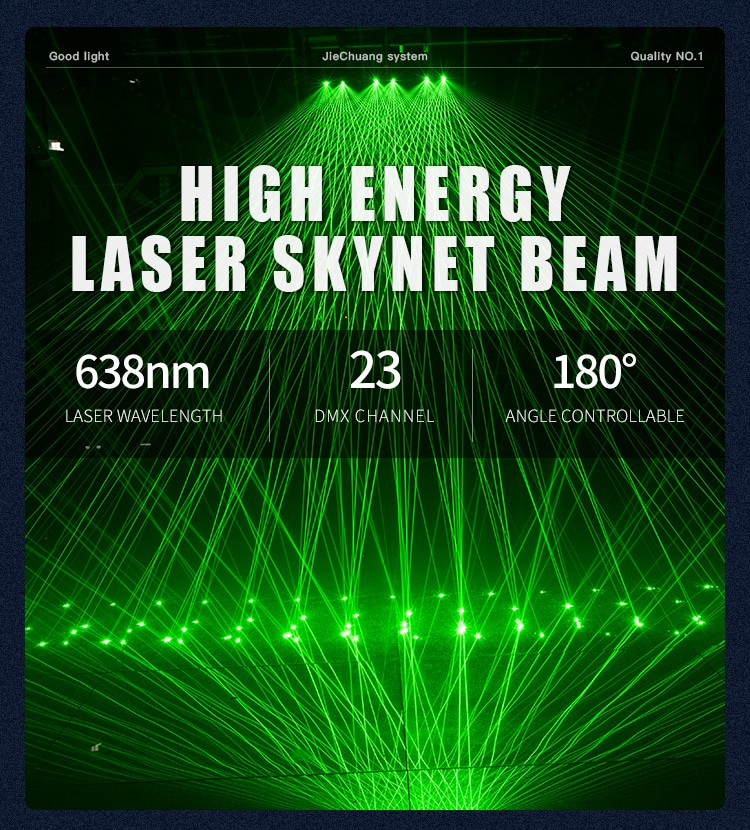 8 EYES SKYNET LASER LIGHT