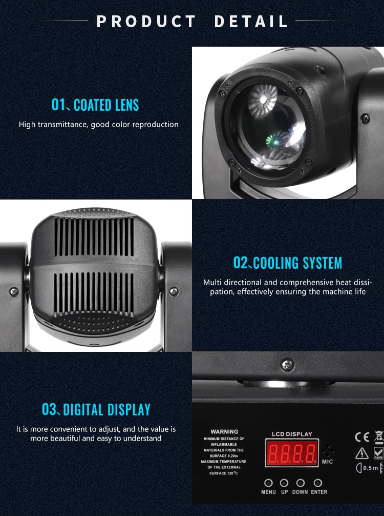 100W LED BEAM MOVING HEAD