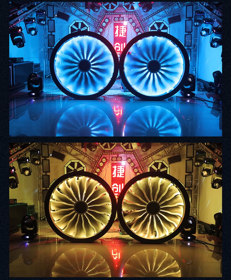 LED FAN BACKGROUND LIGHT