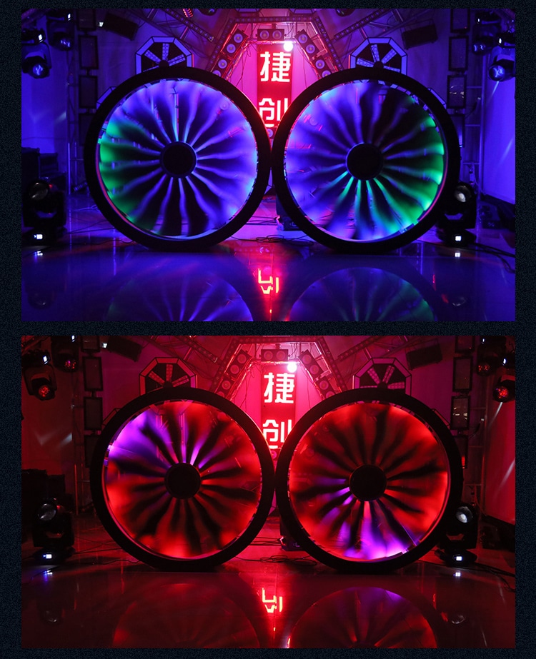 LED FAN BACKGROUND LIGHT