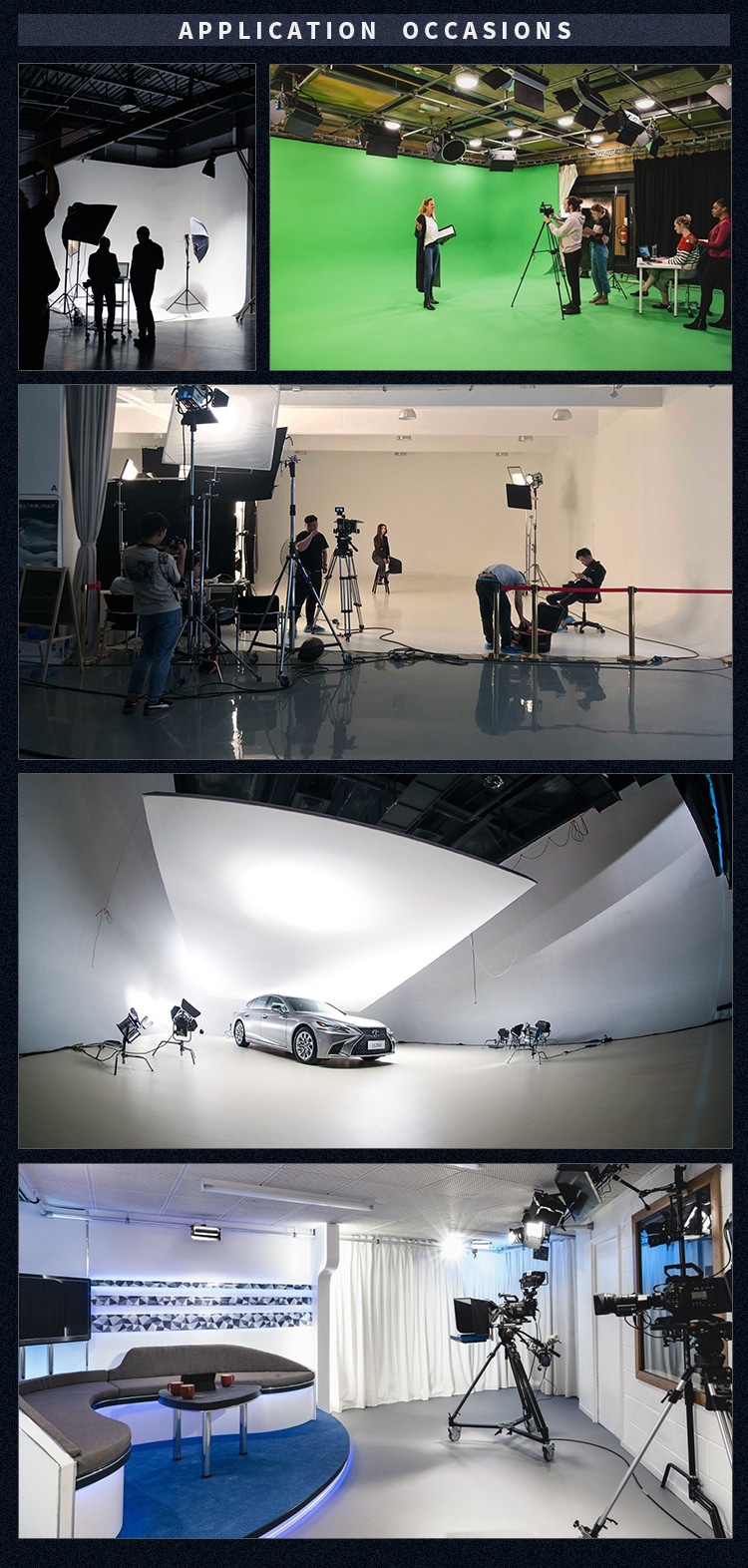 200W LED FRESNEL SPOTLIGHT