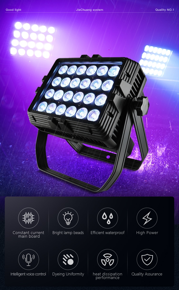 WATERPROOF 24PCS LED CITY COLOR LIGHT