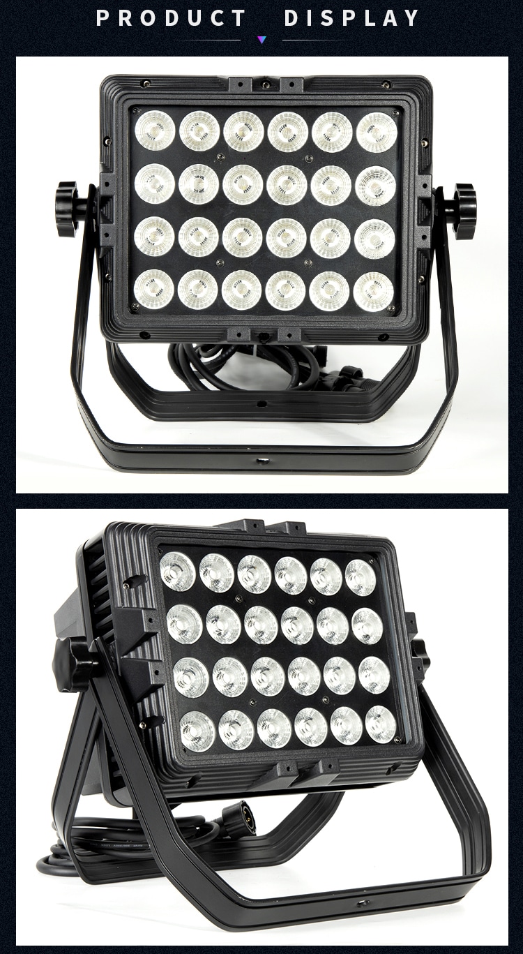 WATERPROOF 24PCS LED CITY COLOR LIGHT