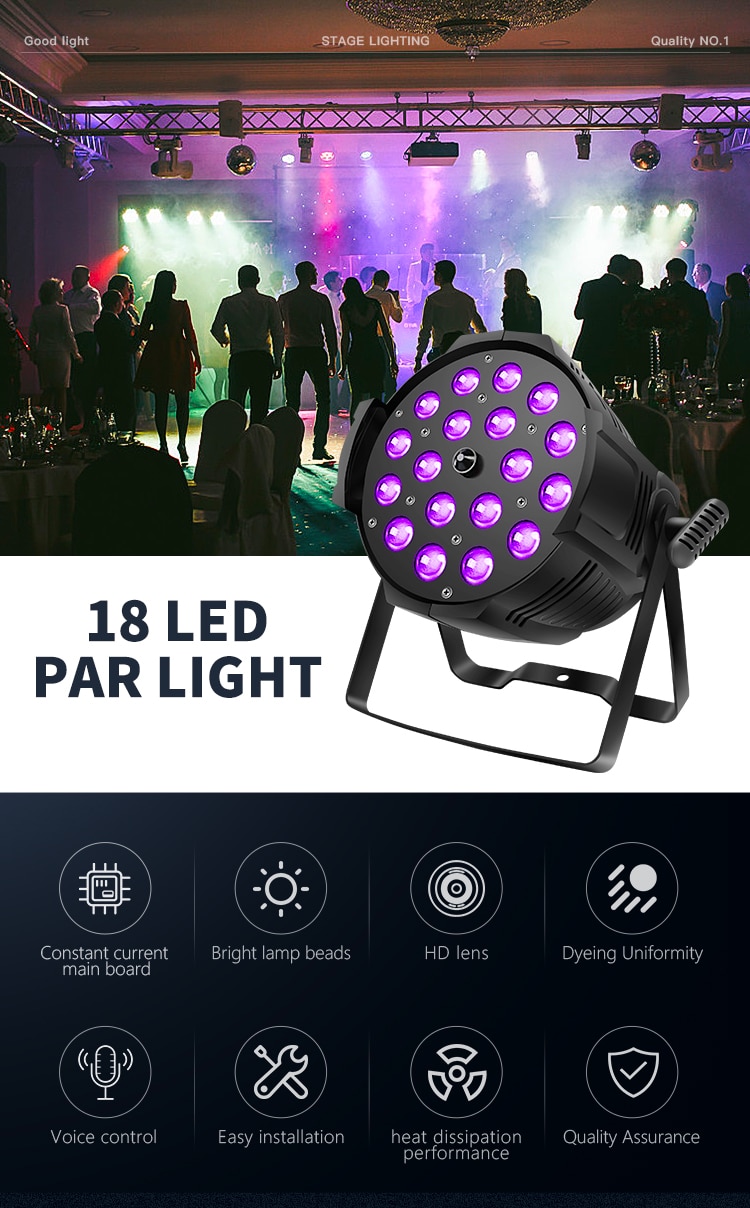 18*10/15/18W PCS LED ZOOM PAR LIGHT