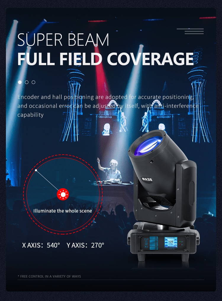 MINI 230W BEAM LIGHT - A3 3