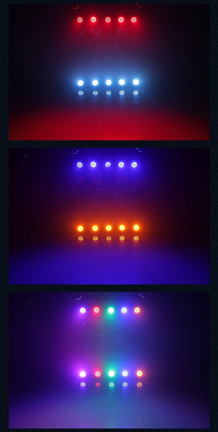 24PCS LED FLAT PAR LIGHT