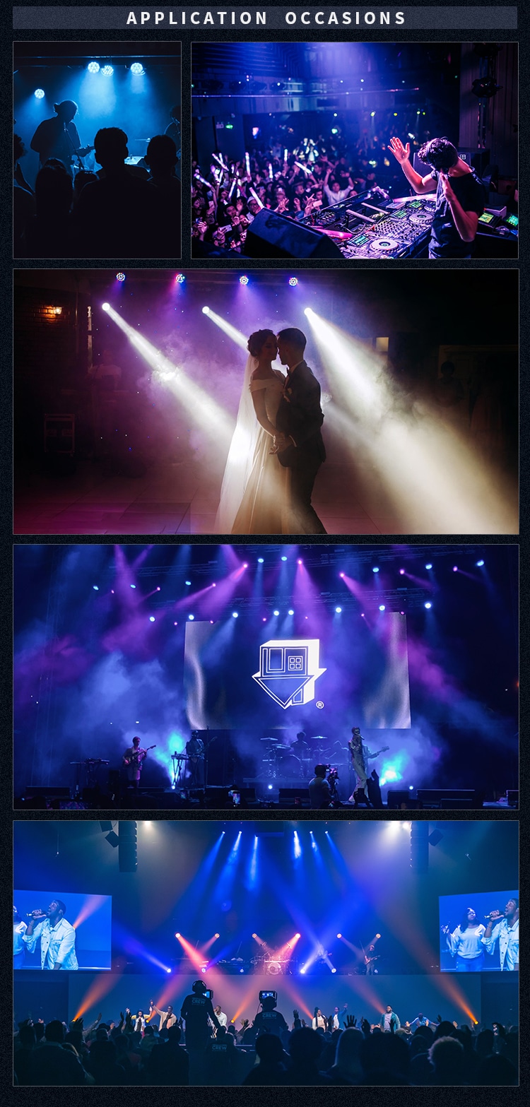 24PCS LED FLAT PAR LIGHT