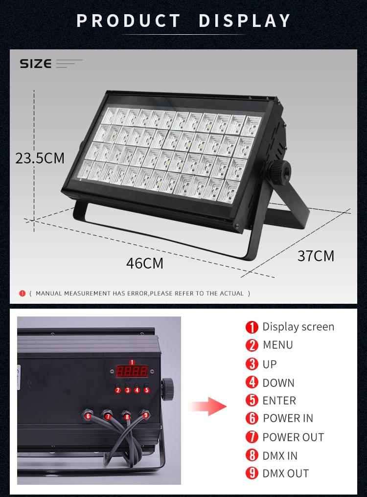 48*3W LED WASH CYCLORAMA LIGHT