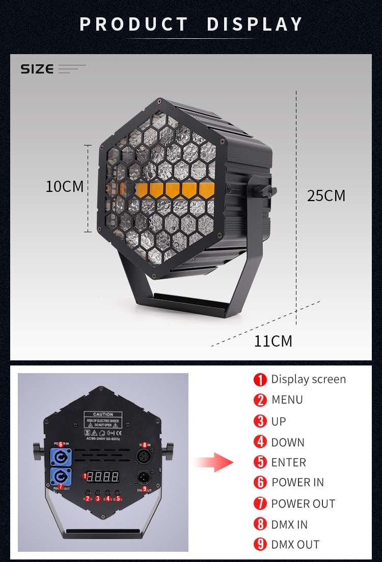 LED STAGE RETRO LIGHT