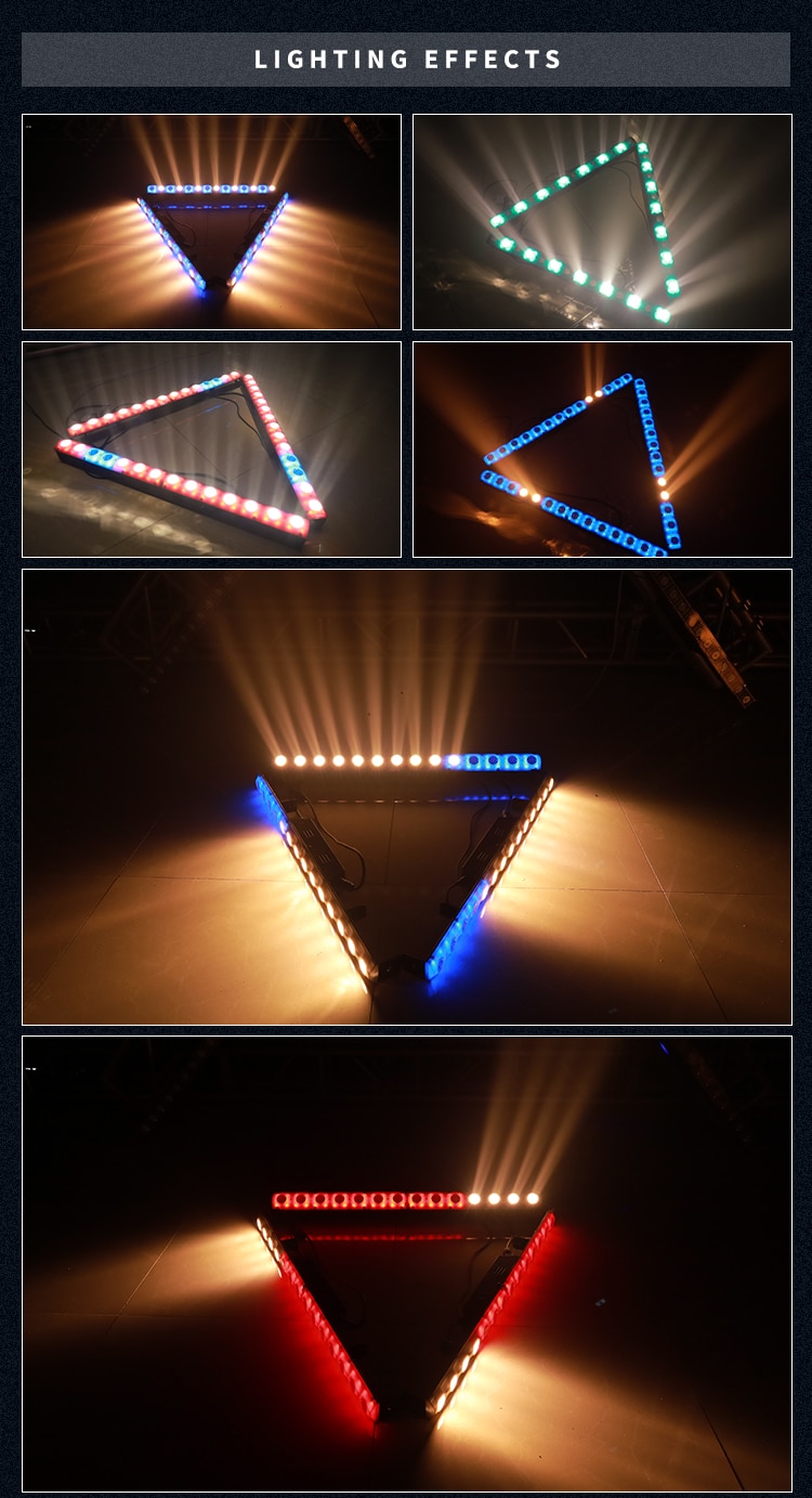 14PCS LED WASH DOT MATRIX LIGHT