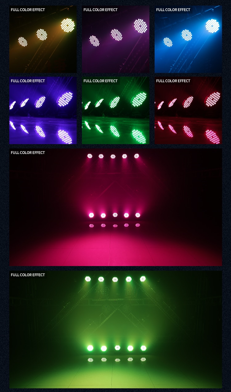 WATERPROOF 54*3W LED FLAT PAR LIGHT